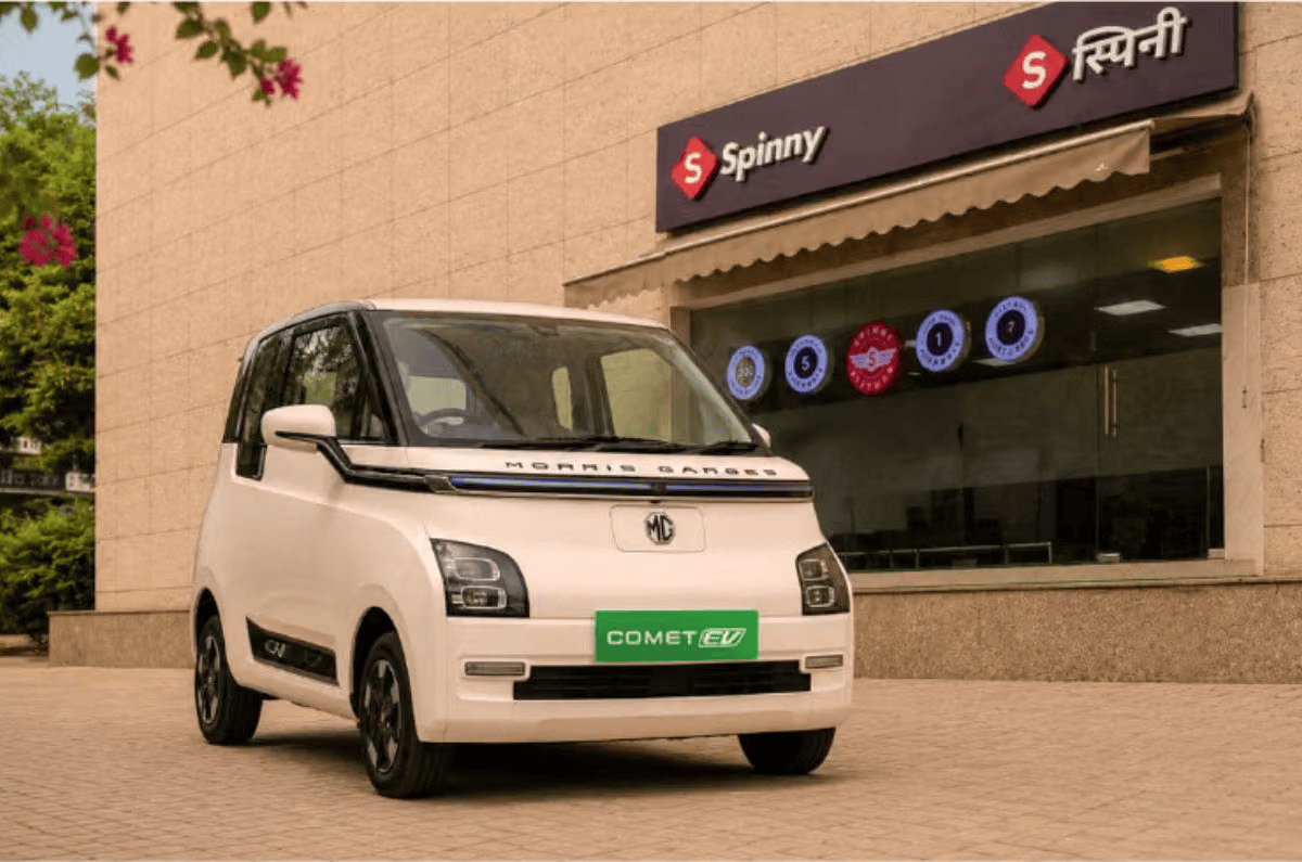 Spinny collaborates with Nissan, MG, and Tesla to offer exclusive perks.