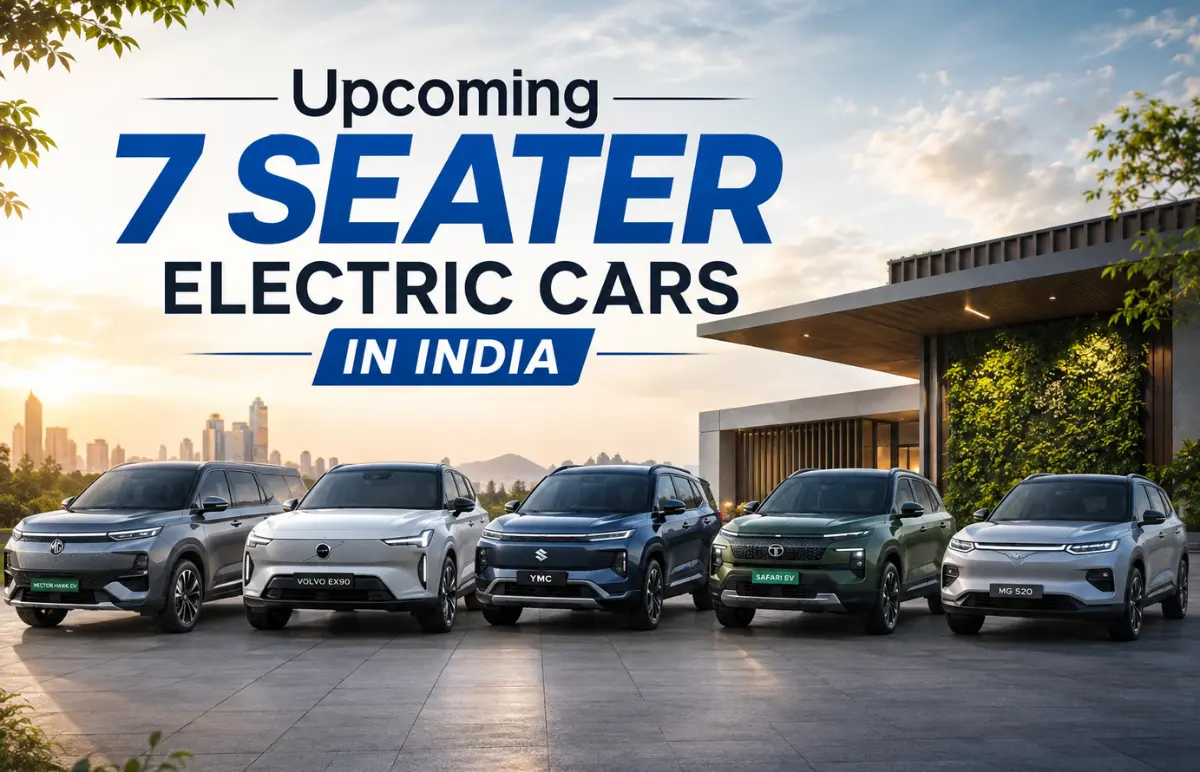 Upcoming 7 Seater Electric Cars in India 2026-2027