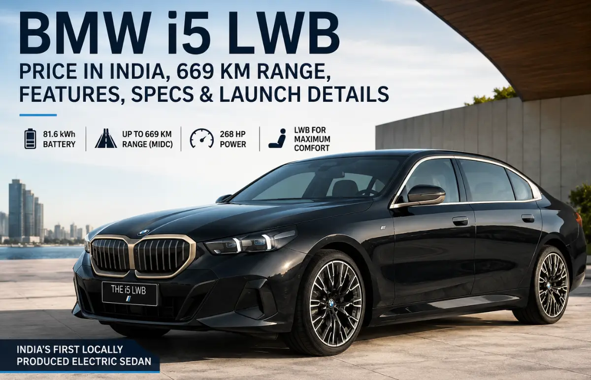 BMW i5 LWB: Pre-Bookings, Price in India, Features, Specs & Launch Details