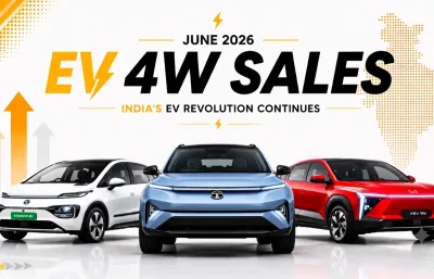 June 2026 EV Sales | Best Selling EVs as Vahan Data Featured Image