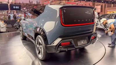 Honda 0 Alpha electric SUV concept design