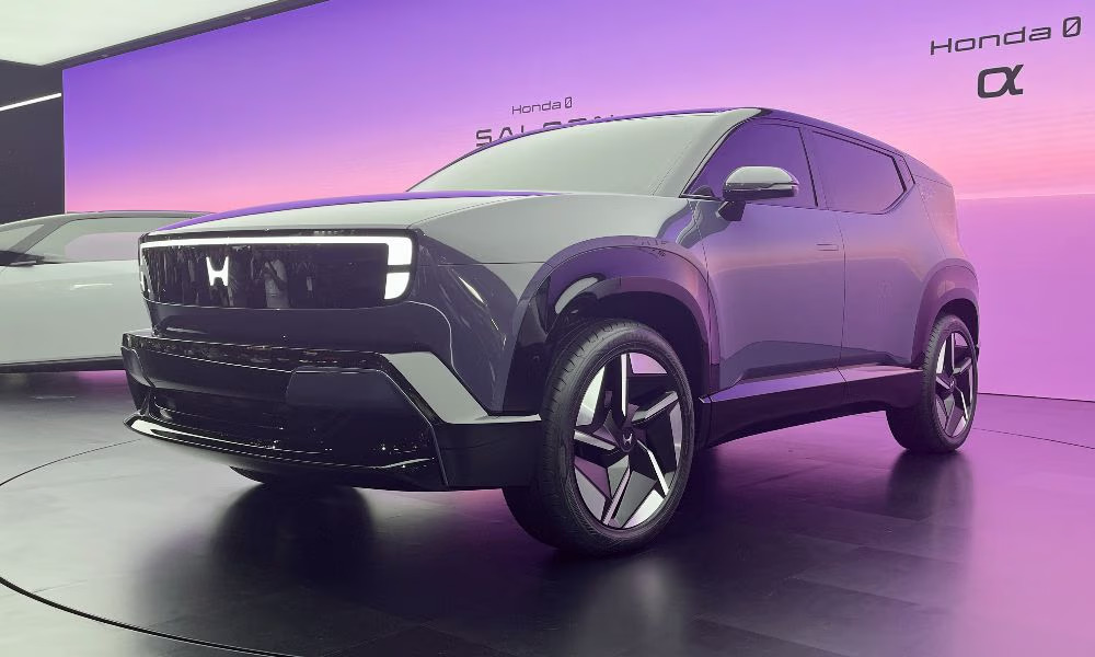 Honda is set to unveil the 0 Alpha Electric SUV shortly.