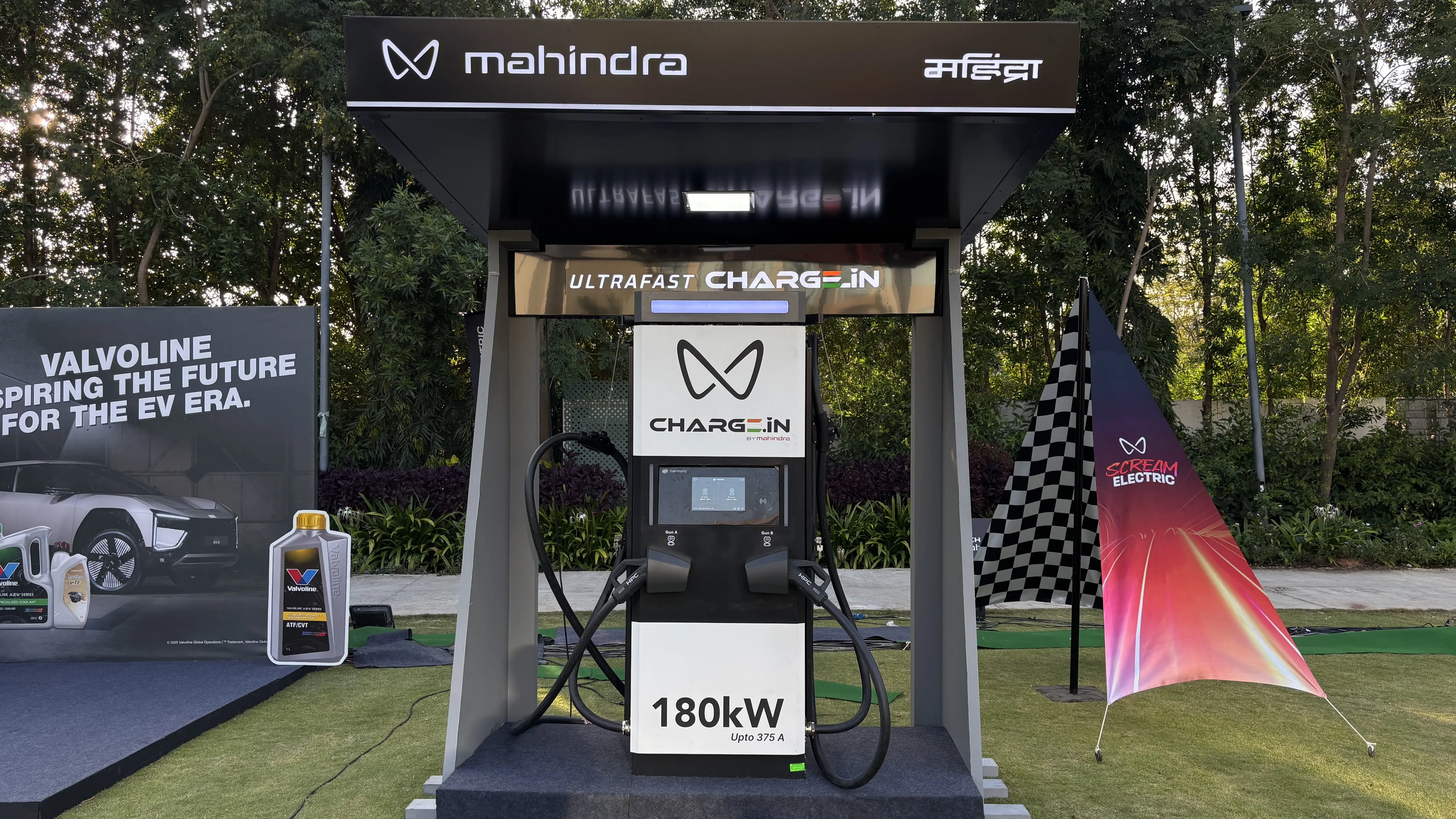 Mahindra's Charge_iN network has expanded by 50 charging stations.