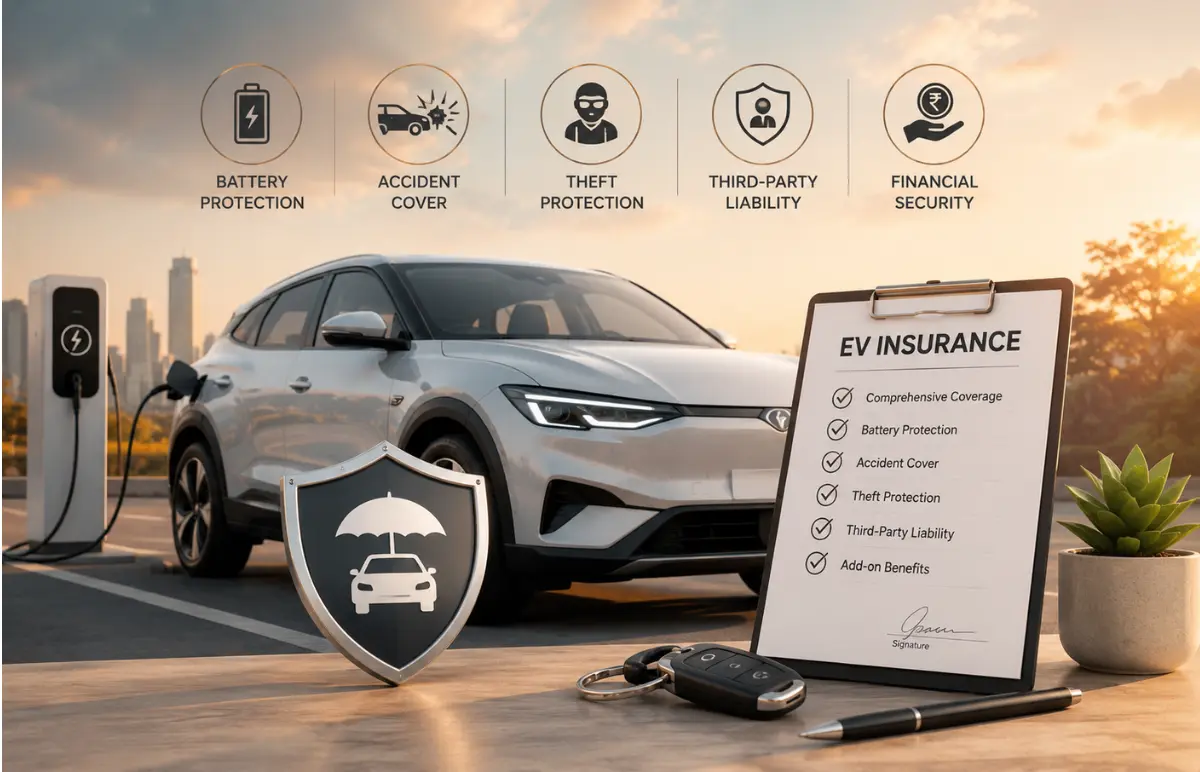 EV Insurance in India: Complete Guide to Coverage, Premiums, Claims and Add-Ons