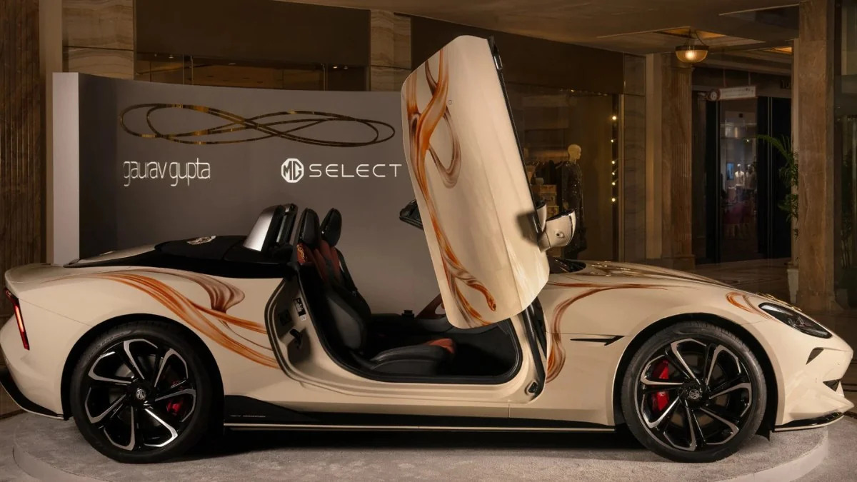 MG has revealed the pricing for the Cyberster and M9 Couture Editions.