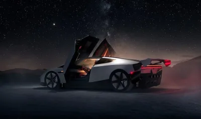 Tesla Flying Roadster Introduced