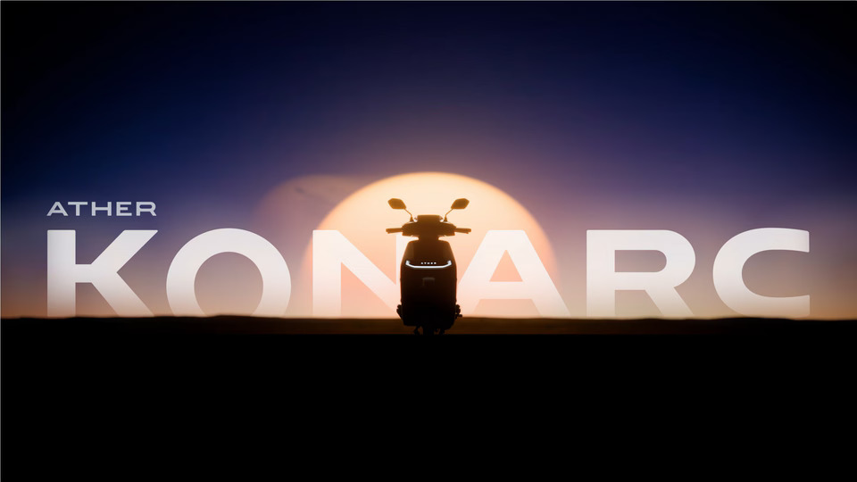 Ather Teases Konarc electric scooter on Social Media | To be Launched on August 29