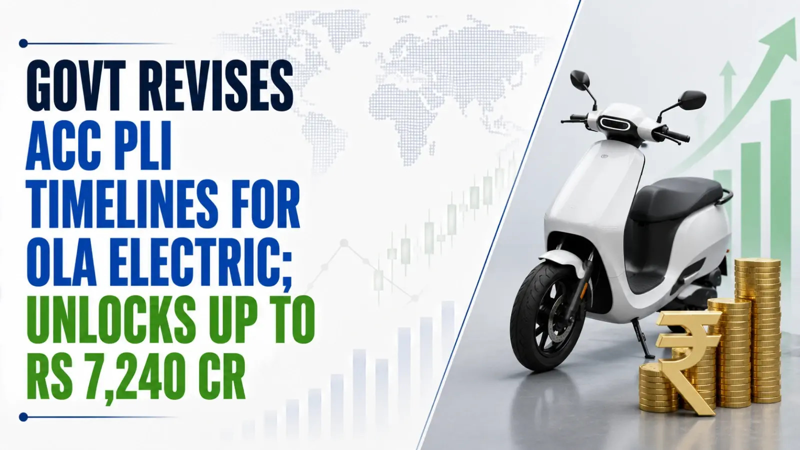 The government has updated the timeline for the ACC PLI scheme concerning Ola Electric.