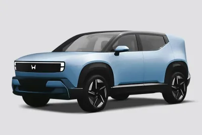Honda 0 Alpha electric SUV spotted testing in India