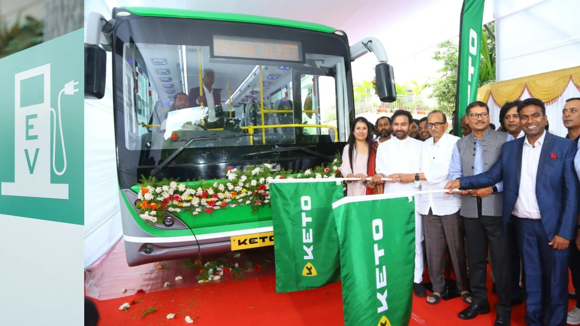 Keto Motors Launches Urbanova KE9, Marking Its Entry into India's Commercial Electric Bus Sector.