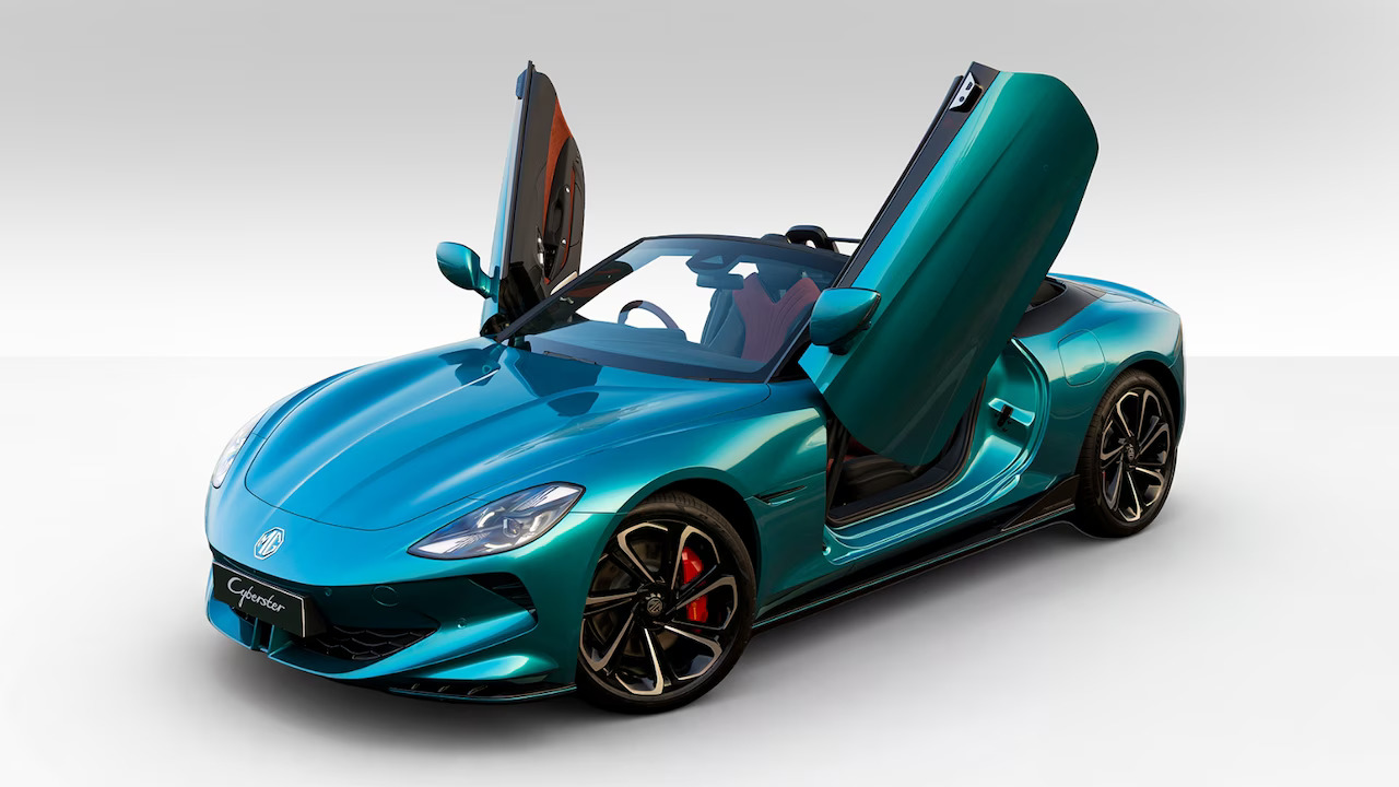 The MG Cyberster and M9 are now accessible through Battery-as-a-Service offerings.