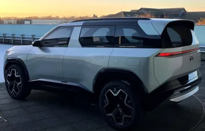 Tata Sierra EV's interior design has been revealed through a Leaked Patent.